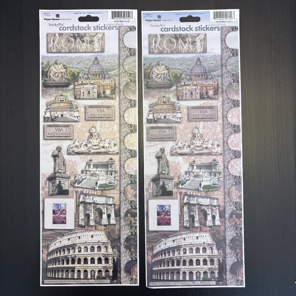 European Vacation Bundle of 8 Sticker Packs - Picture 3 of 9